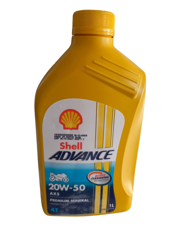 SHELL Oil Advance 4T Ax5 20W50 1L