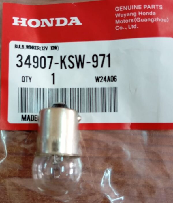 BULB,WINKER(12V 1) 34907KSW971