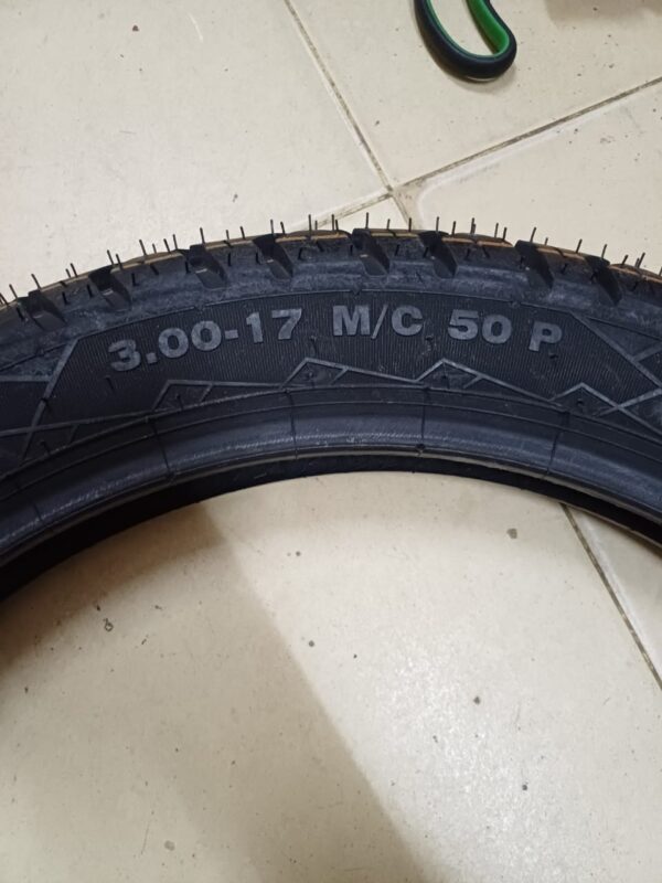 CEAT Tyre Rear 3.00-17 6PR GRIPP TYRE ONLY - Image 3