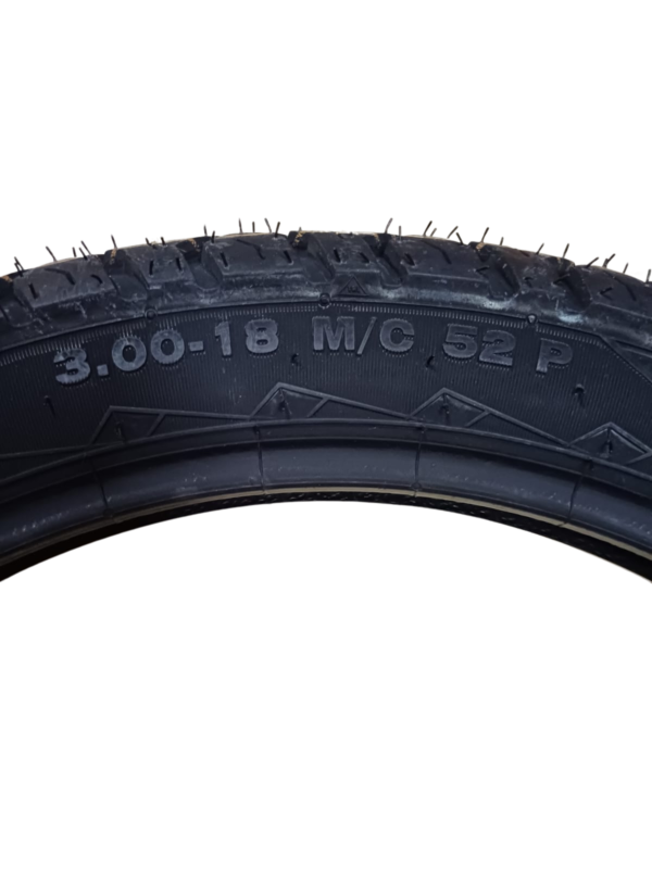 CEAT Tyre Rear 3.00-18 6PR GRIPP TYRE ONLY - Image 3