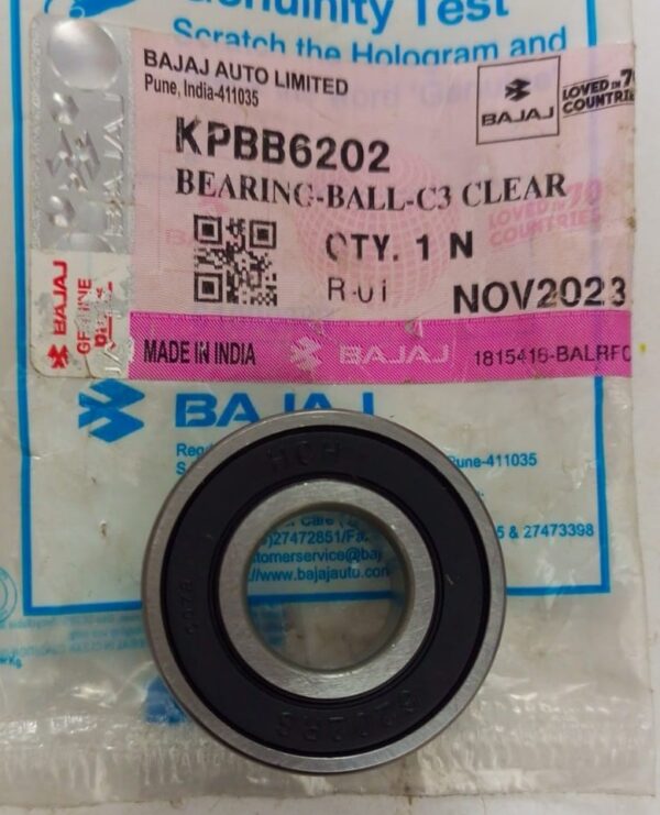 Bearing - Front Hub [BM100 BM125 BM150] KPBB6202