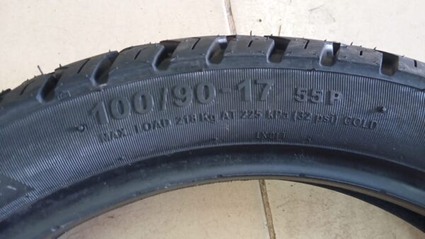 POWERMAX Tyre Rear 100/90-17 GRIP - Image 3