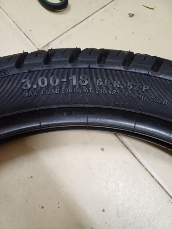 POWERMAX Tyre Rear 3.00-18 GRIP - Image 2