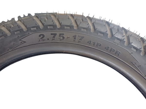 EUROGRIP TYRE 2.75-17 41P 4PR EEG ATT950 TT BAL [BM125X Front] - Image 4