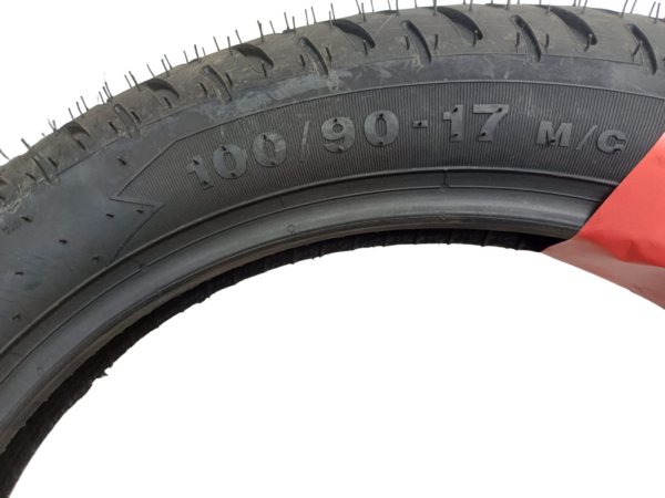 EUROGRIP Tyre 100/90-17 ATT 750 55P EEG TL Tube Less [BM150HD BM125HD Rear] - Image 4