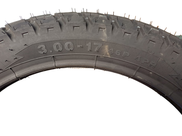 EUROGRIP Tyre 3.00-17 46P 4PR ATT950 [BM150X FRONT] - Image 5